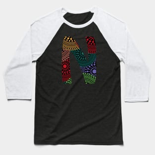 N Aboriginal Art Baseball T-Shirt